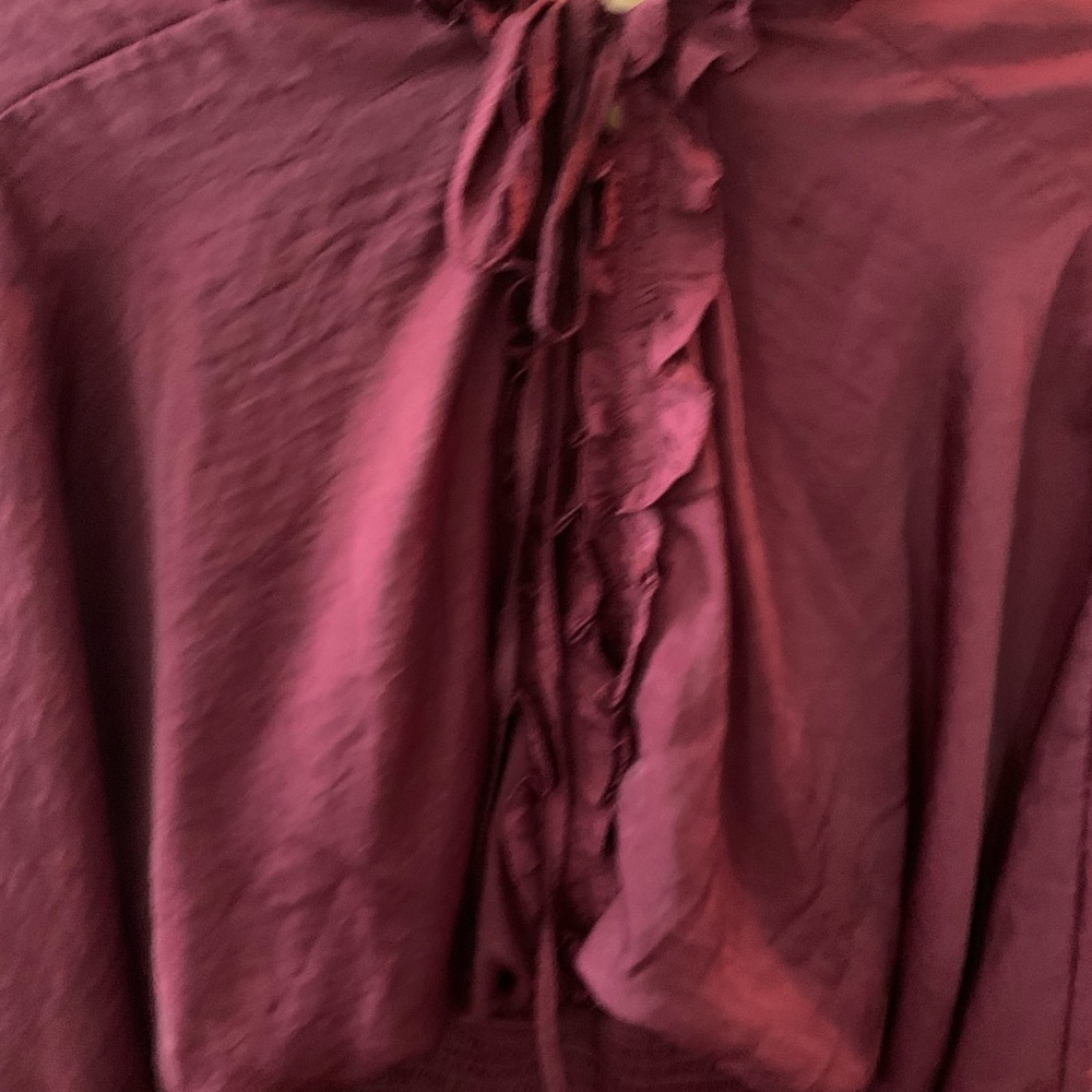 Maroon long sleeve mini - Picture 3 of 6